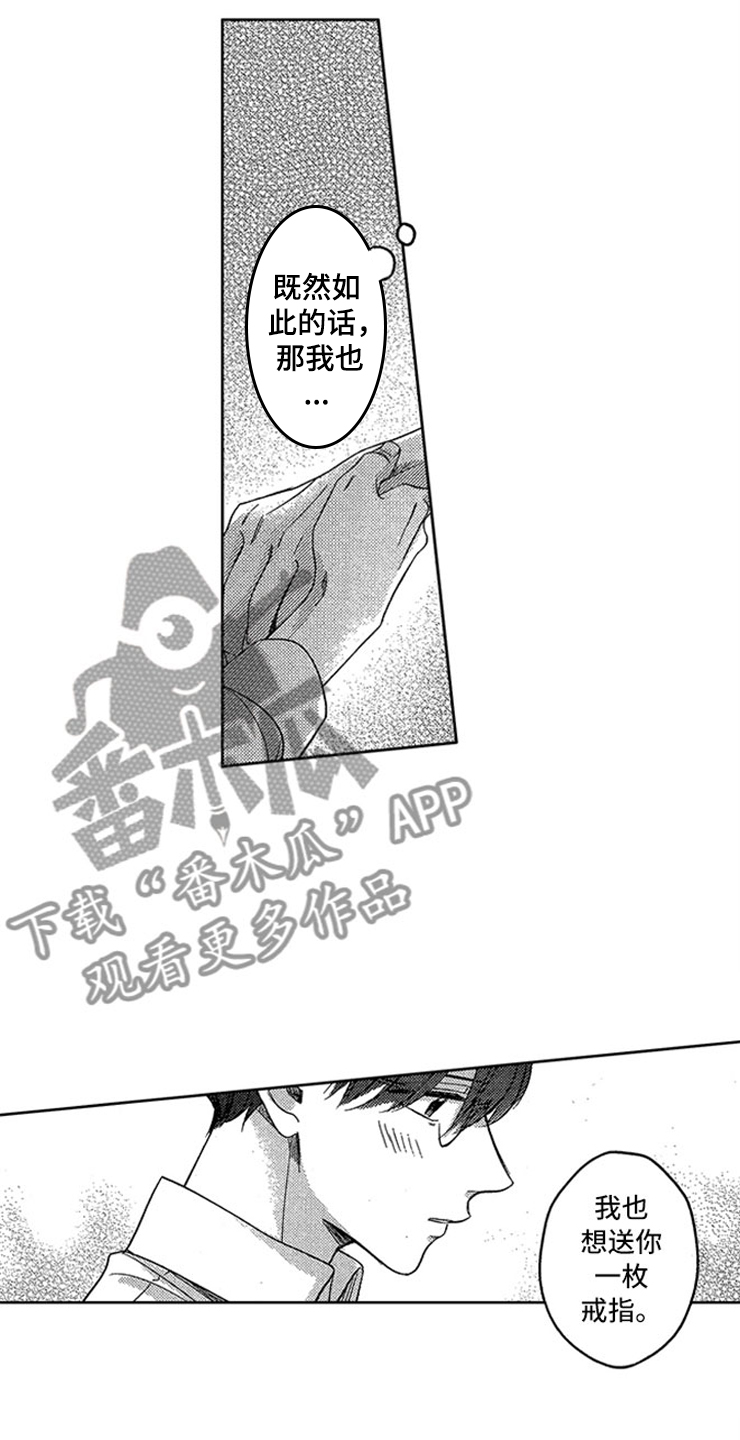 天降小狼狗漫画,第29章：新的戒指5图