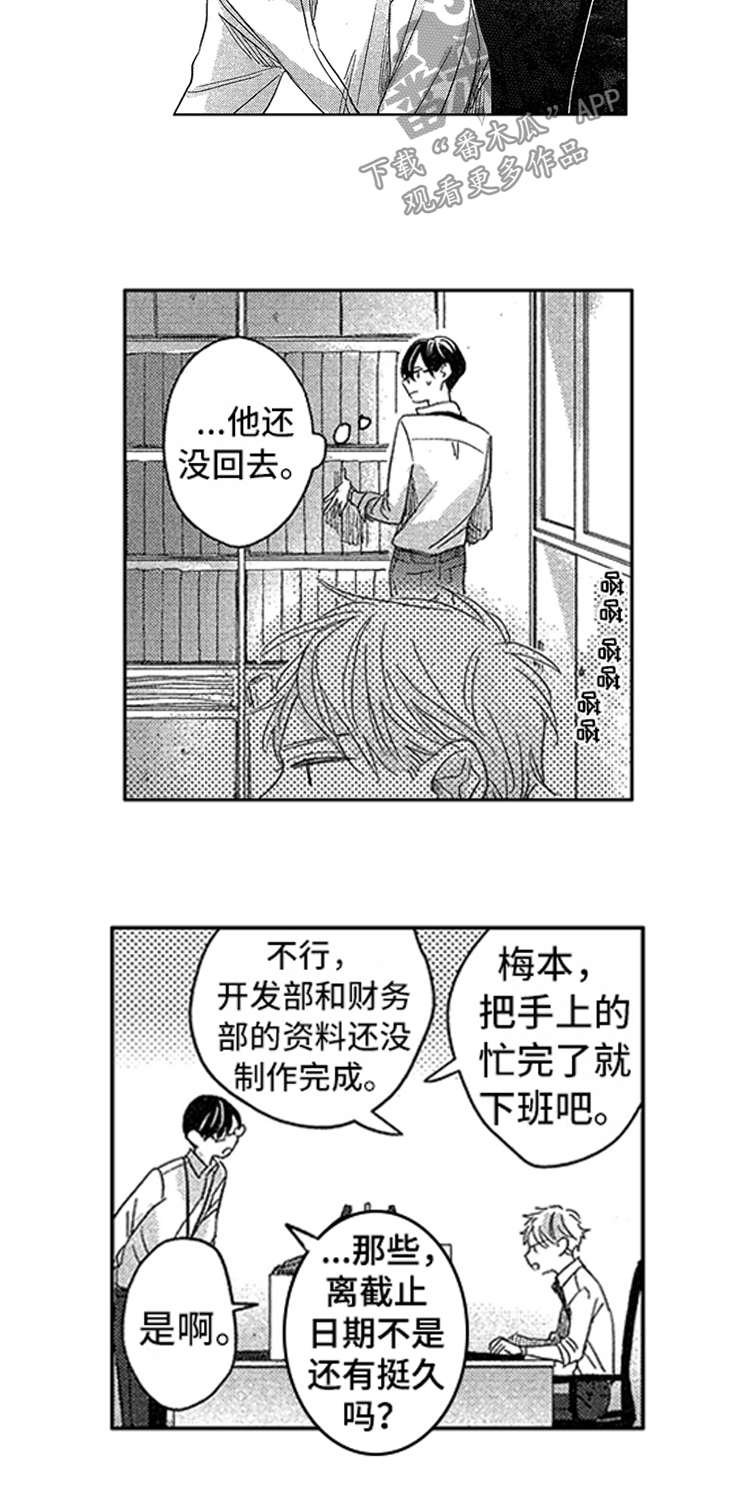 天降小狼狗漫画,第7章：不错的小子5图