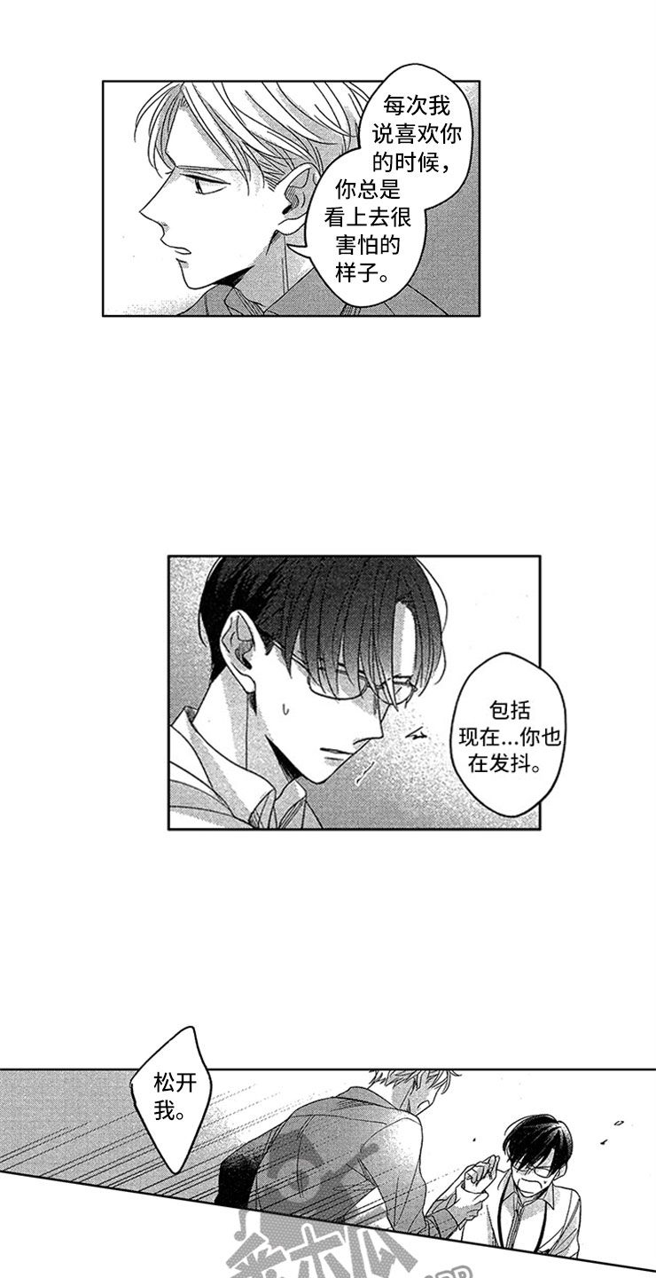 天降小狼狗漫画,第15章：直击心脏4图