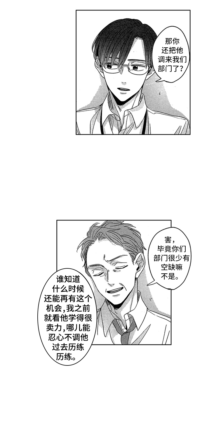 天降小狼狗漫画,第3章：超级新人4图
