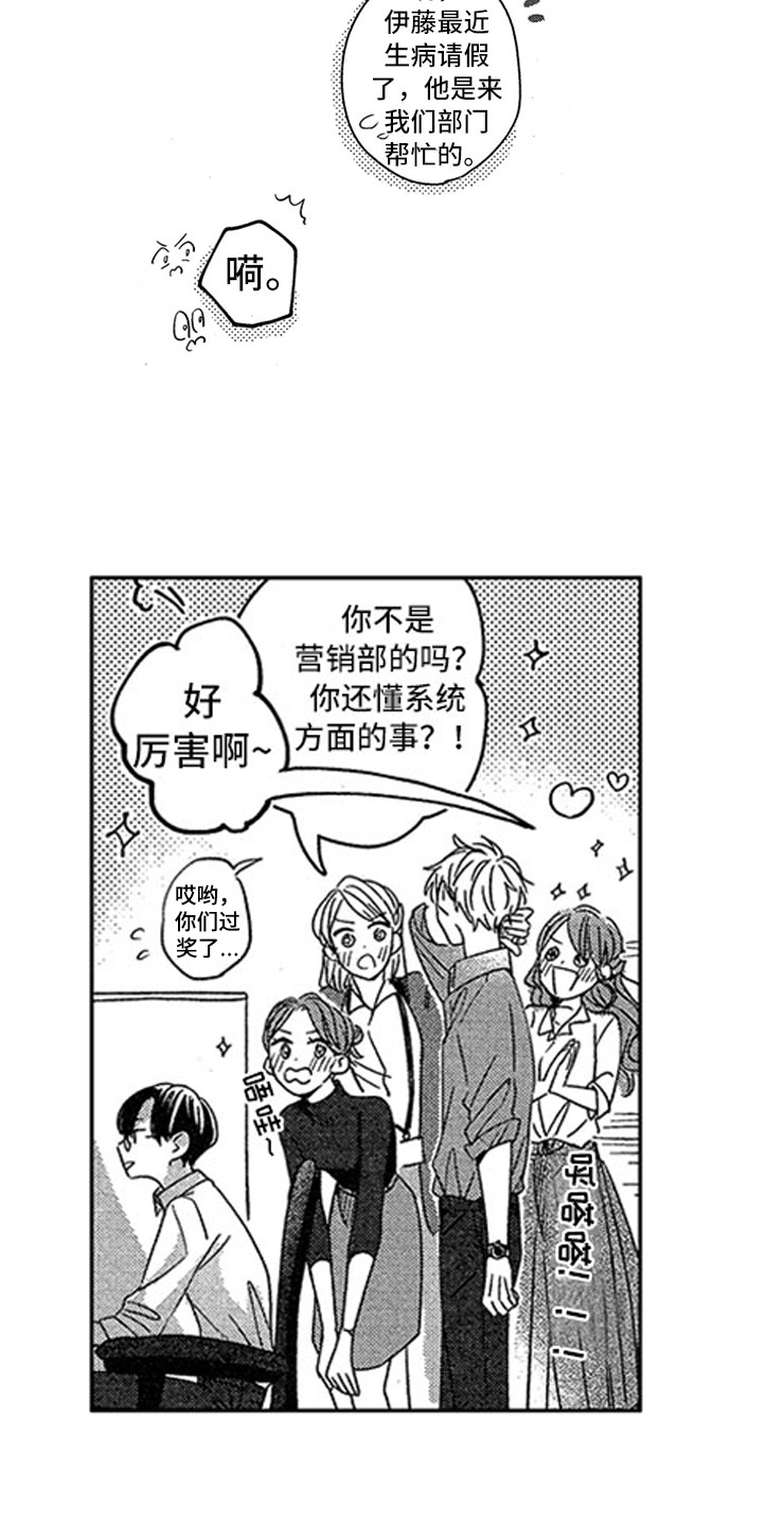 天降小狼狗漫画,第2章：窒息的现实4图