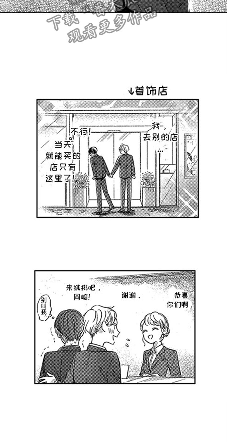 天降小狼狗漫画,第29章：新的戒指3图