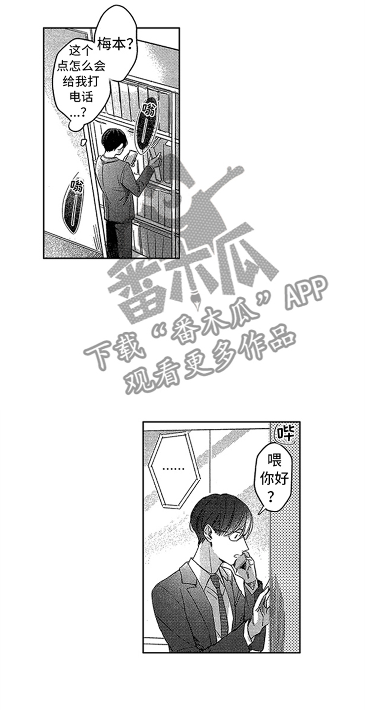 天降小狼狗漫画,第24章：工作危机3图
