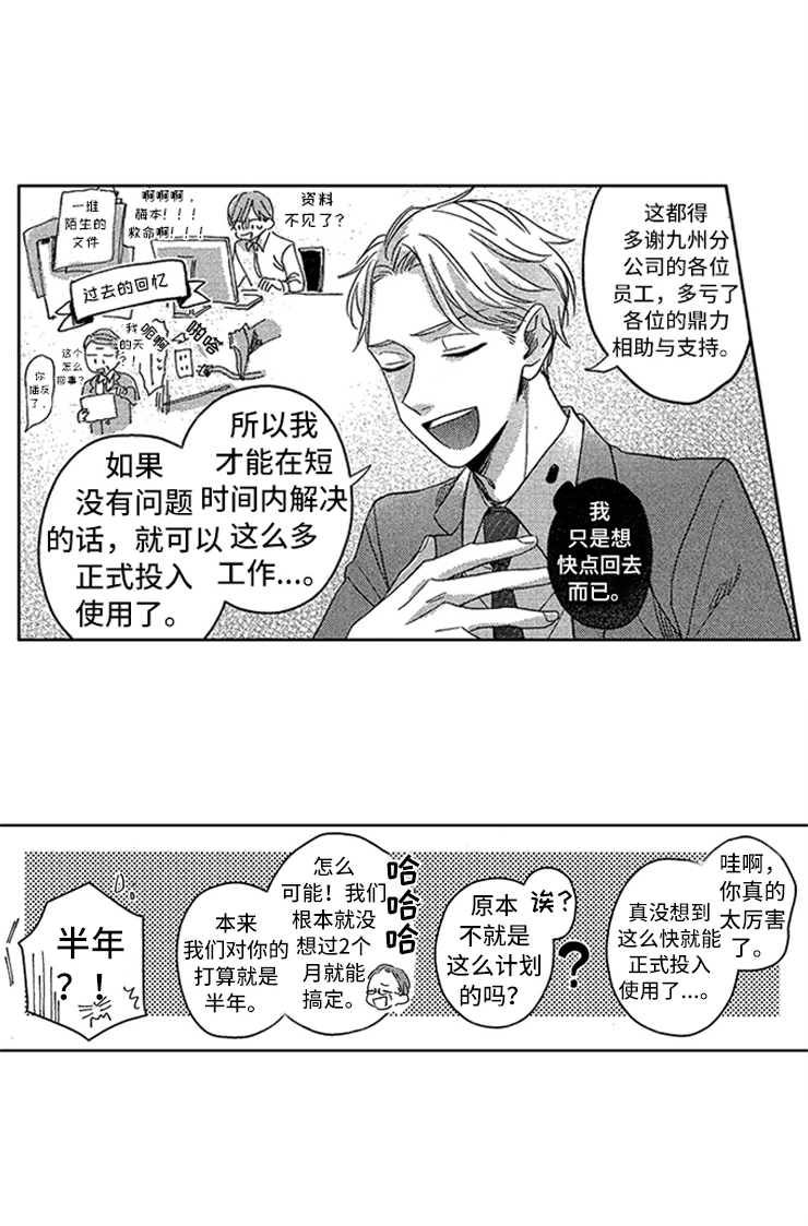 天降小狼狗漫画,第24章：工作危机3图