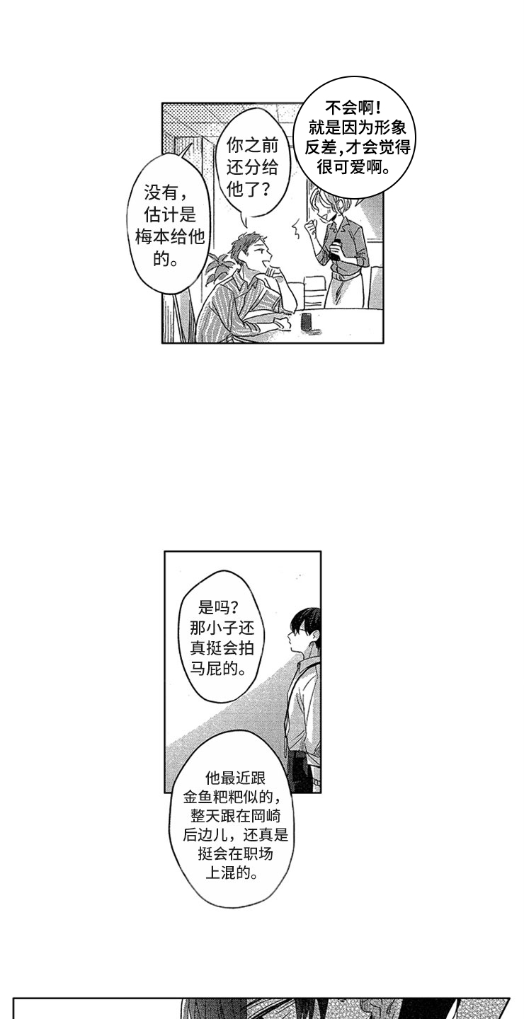 天降小狼狗漫画,第10章：背后议论4图