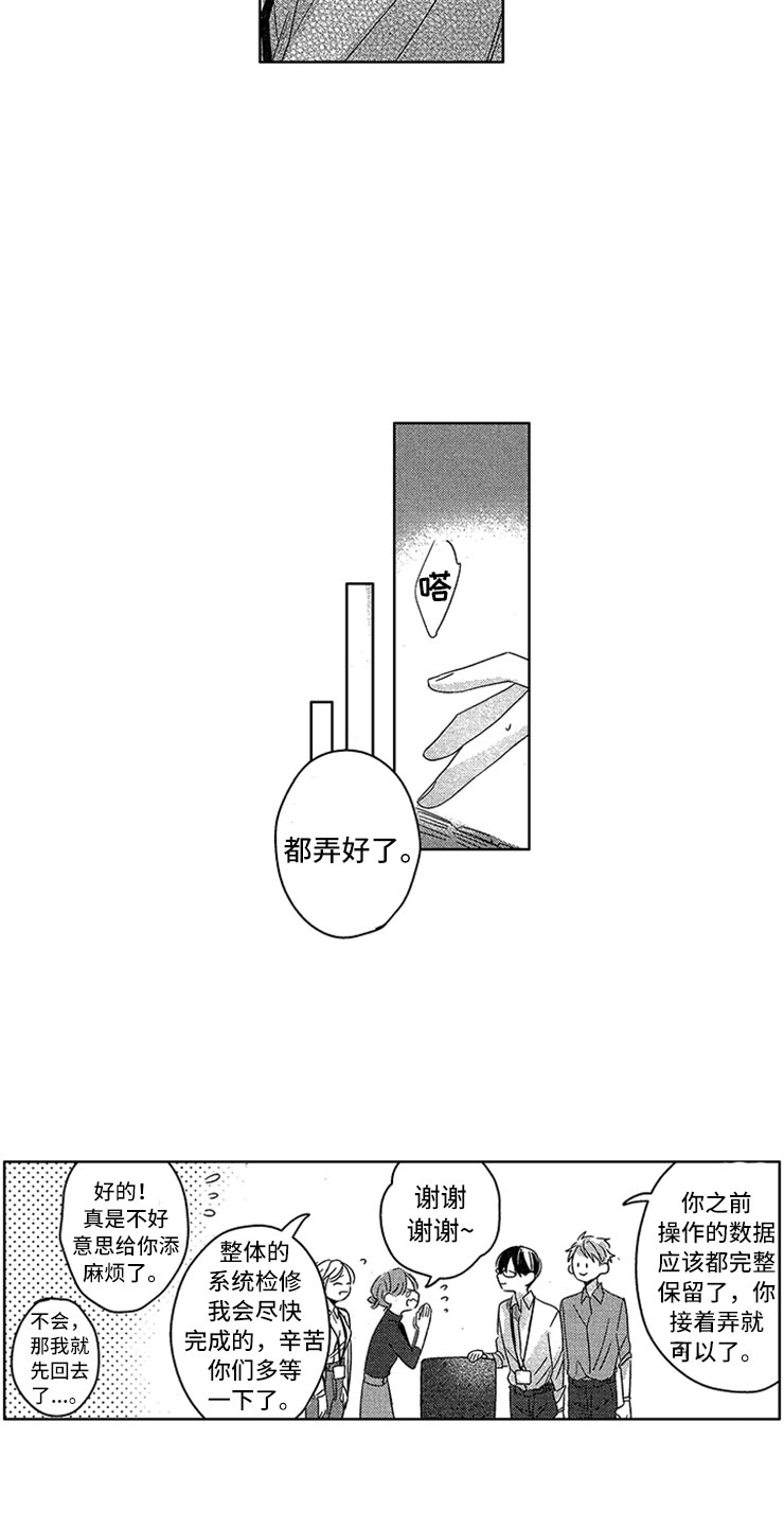 天降小狼狗漫画,第2章：窒息的现实2图