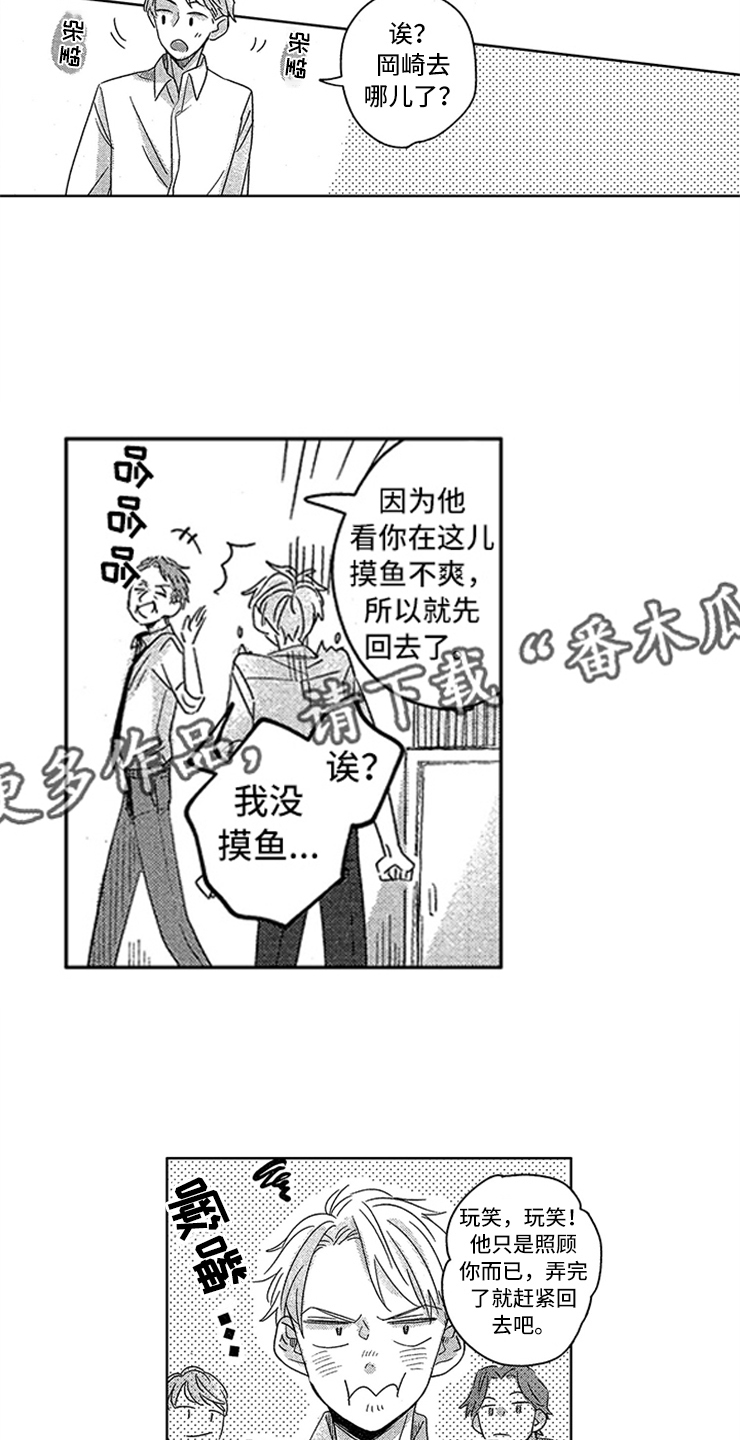 天降小狼狗漫画,第4章：敞开的门3图
