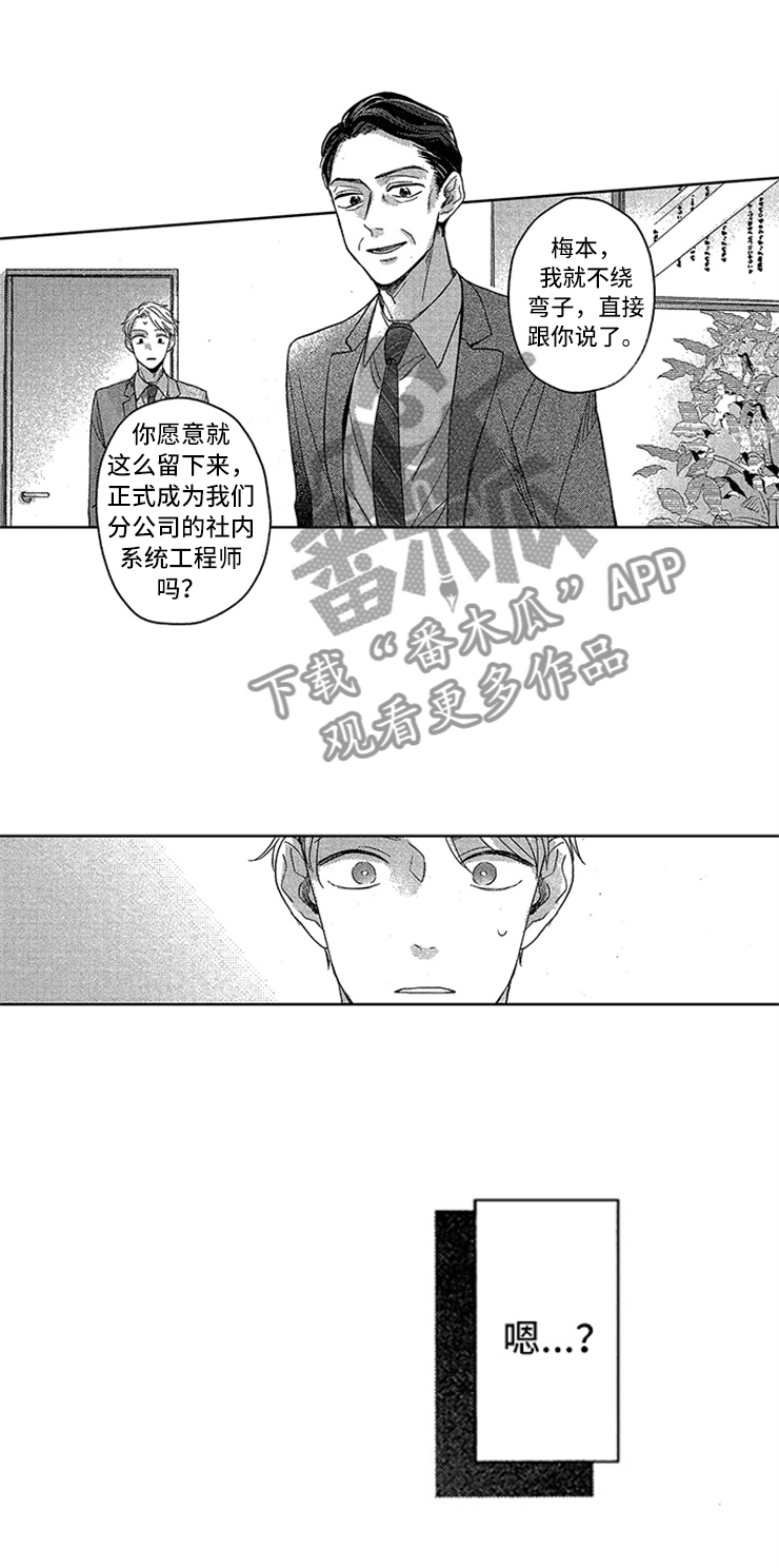 天降小狼狗漫画,第24章：工作危机1图