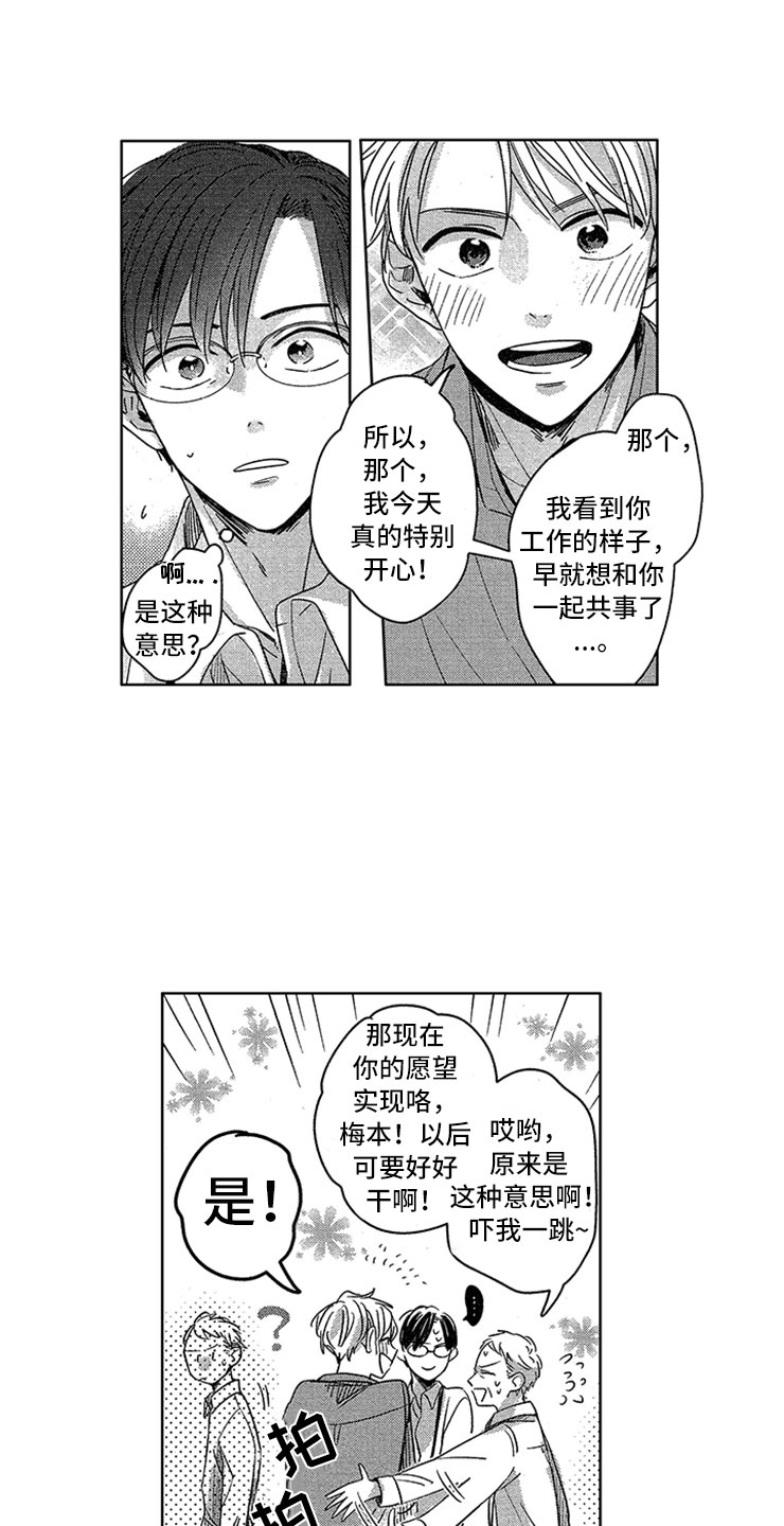 天降小狼狗漫画,第1章：社会性死亡4图