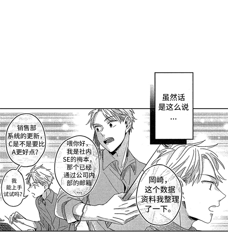 天降小狼狗漫画,第3章：超级新人4图