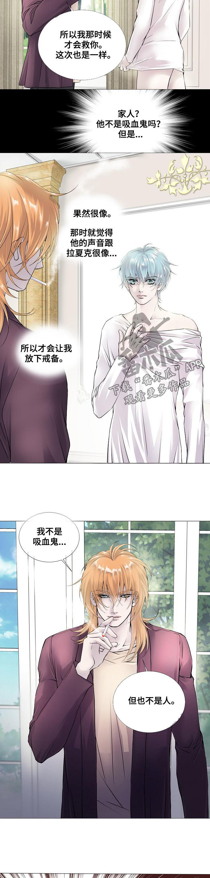 渴望之血小说漫画,第113章：处境相似5图