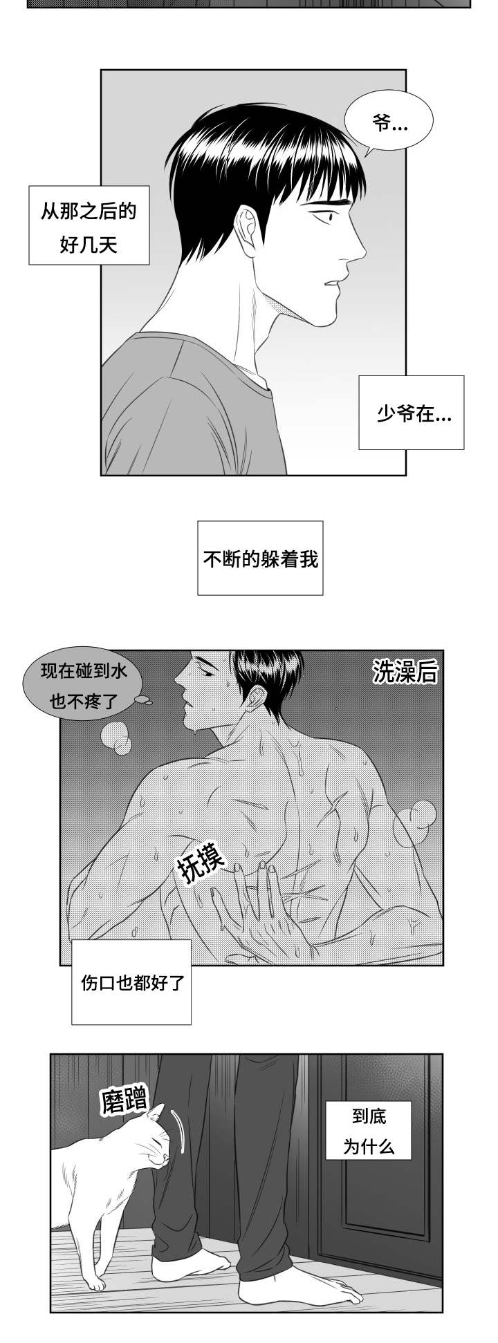 阴阳主仆漫画,第66章：我爱你1图