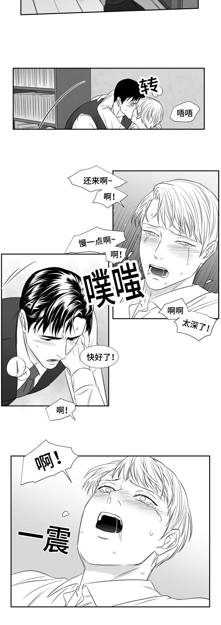 红楼梦主仆阴阳之说漫画,第72章：那一瞬间3图