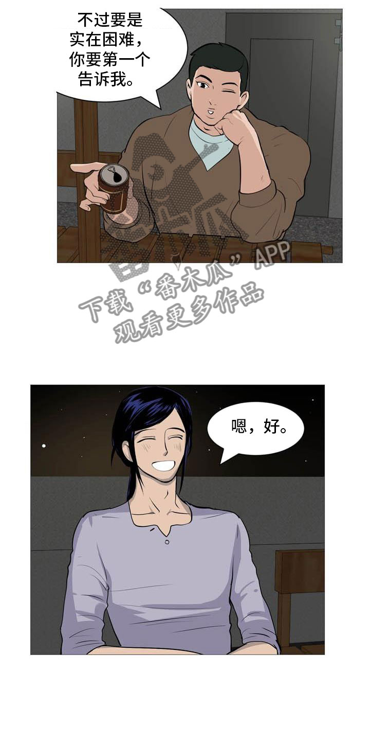 男士之家漫画,第27章：天台谈心5图