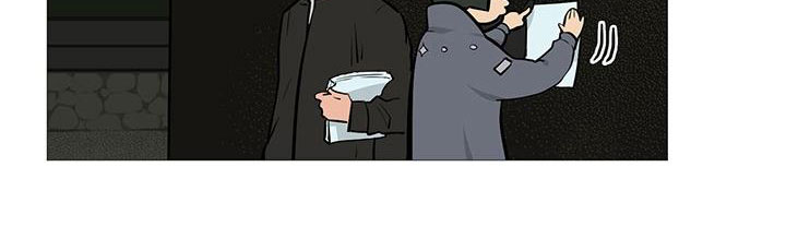 男士之家漫画,第12章：夜贴小广告1图