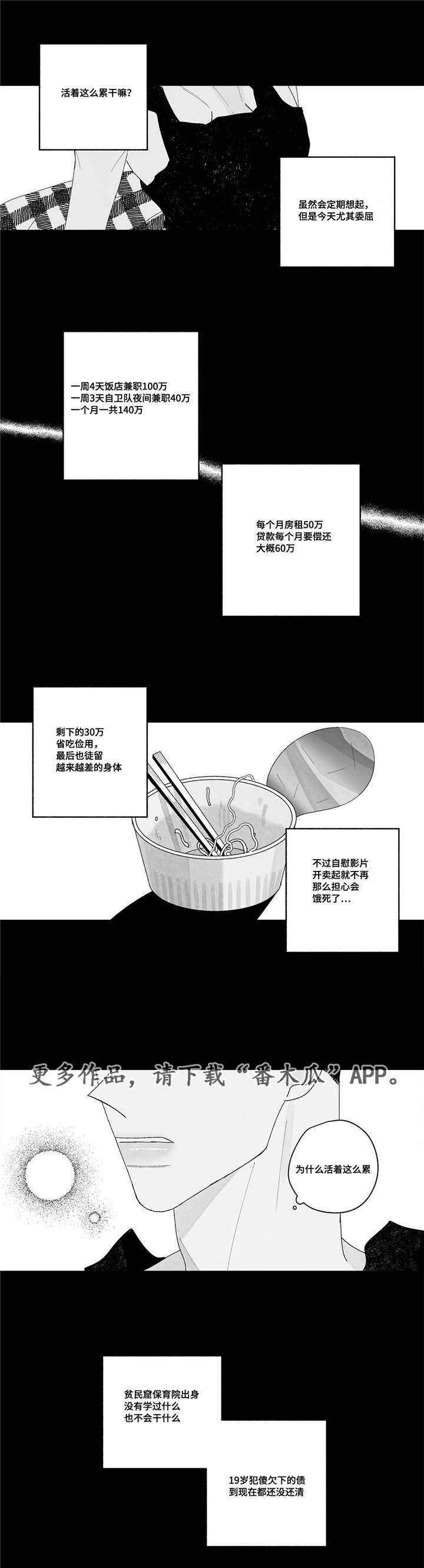 败类凌飞和俊逸漫画,第18章：颓废1图