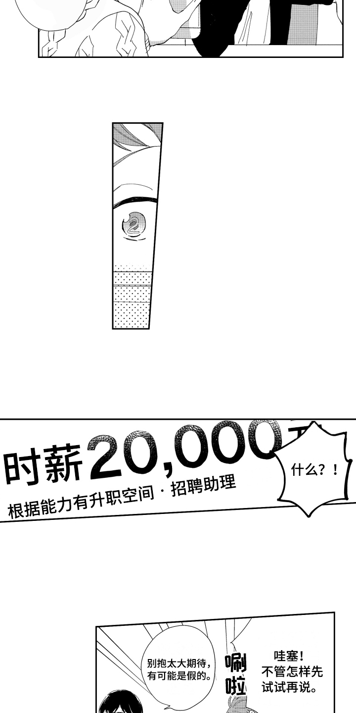 熊猫生活漫画,第1章：高薪工作2图