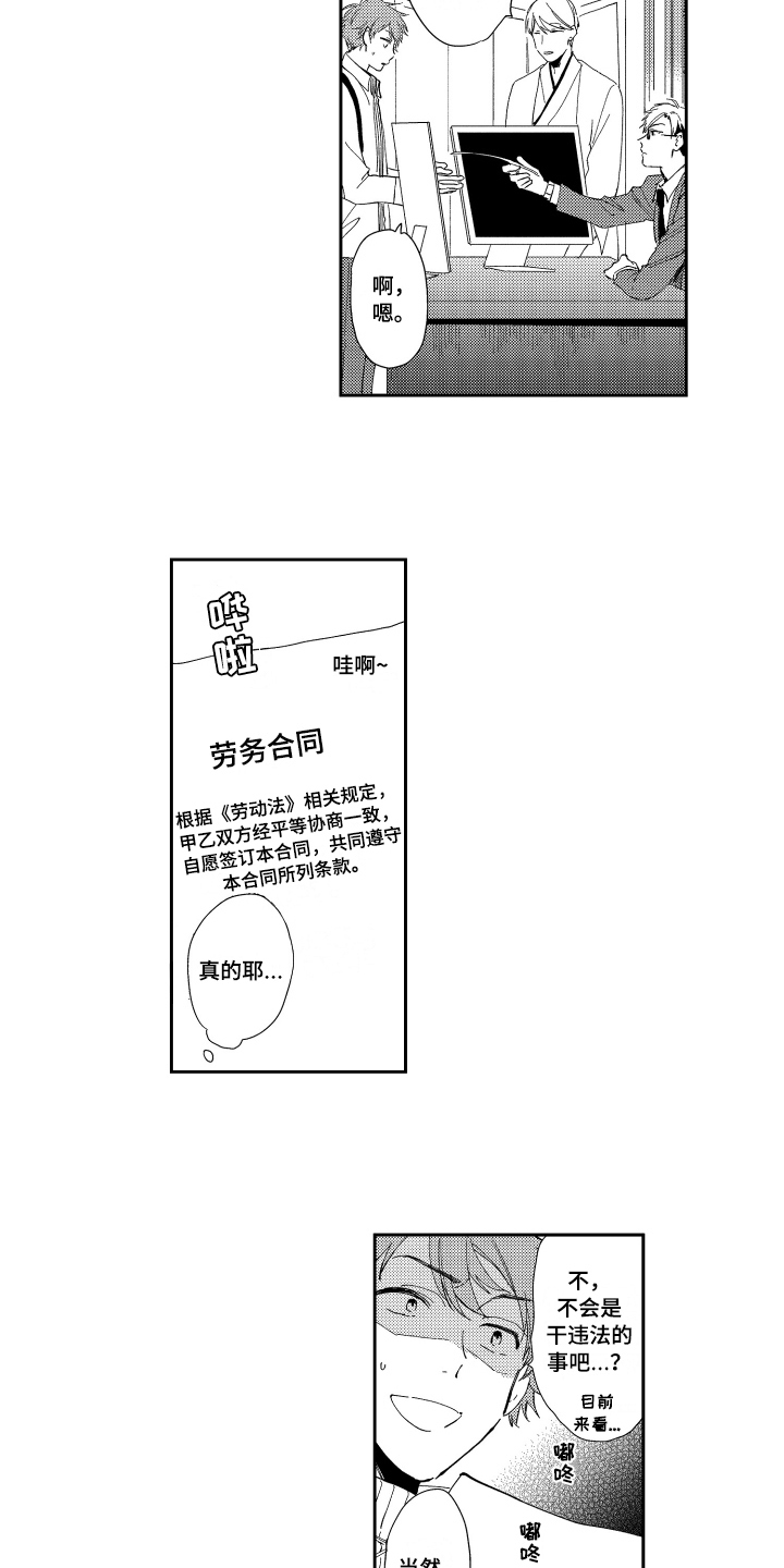 熊猫生活漫画,第2章：应聘成功3图