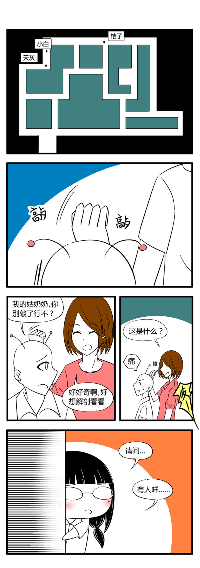 土包女恋爱养成记漫画,第33章：诡异的房子32图