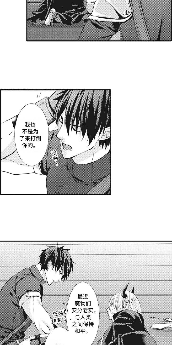 魔王城的公主漫画,第4章：被打败4图