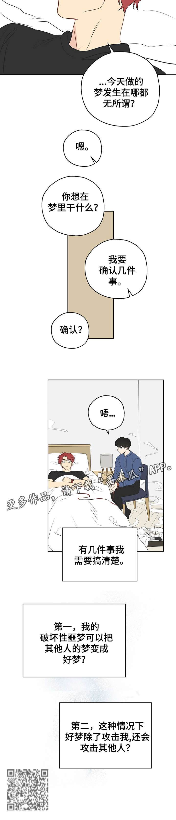奇怪的梦境漫画,第15章：搞清楚2图