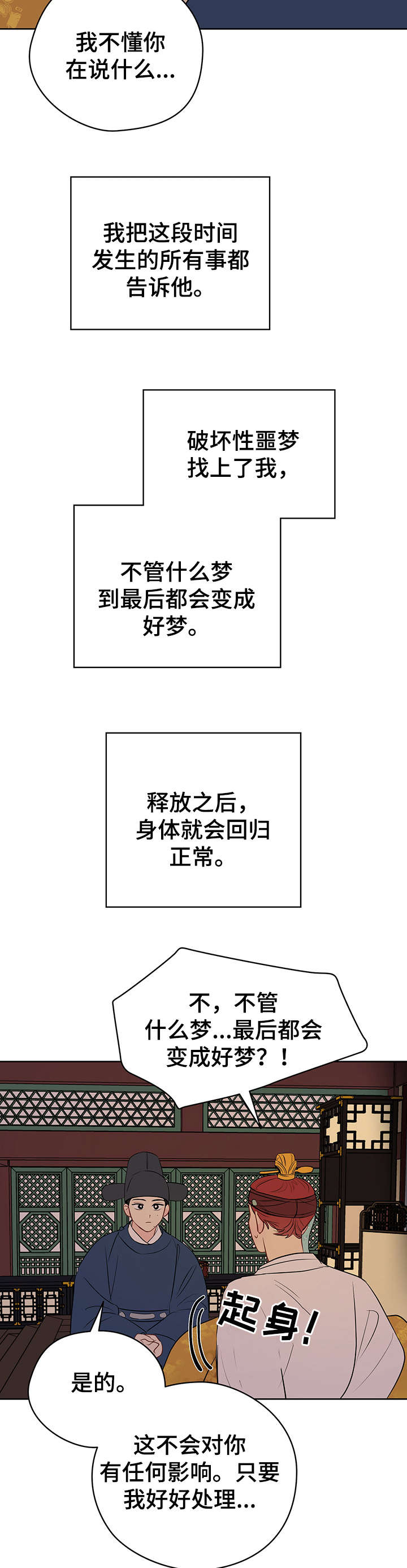 奇怪的梦境漫画,第21章：固执5图