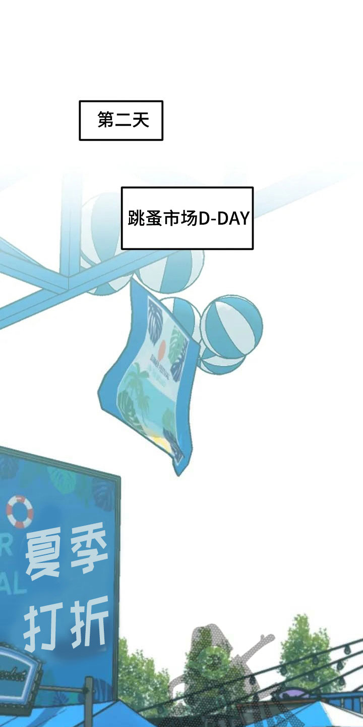 雨后天晴漫画,第28章：跳蚤市场4图