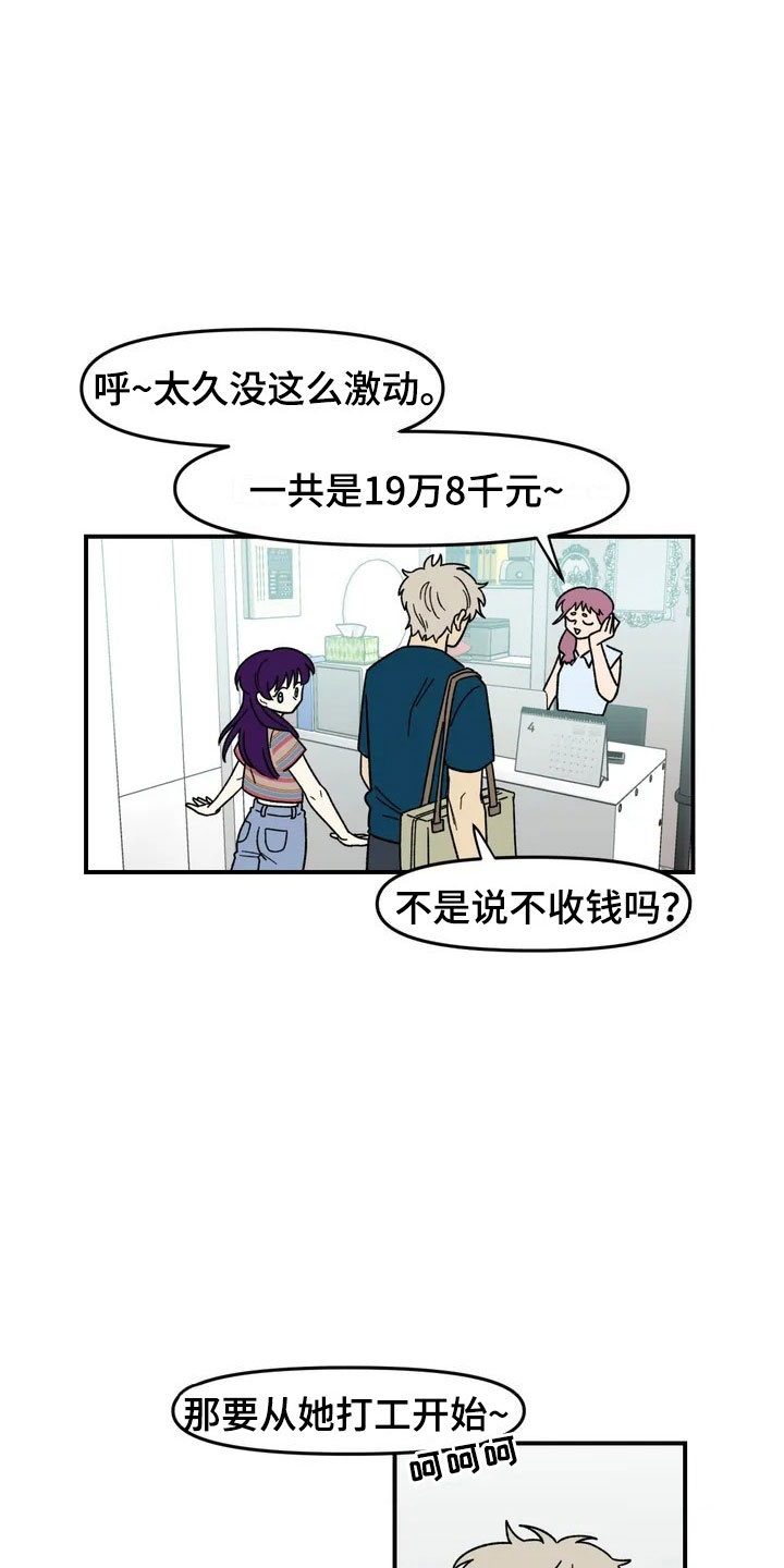 雨后天晴漫画,第11章：模特4图