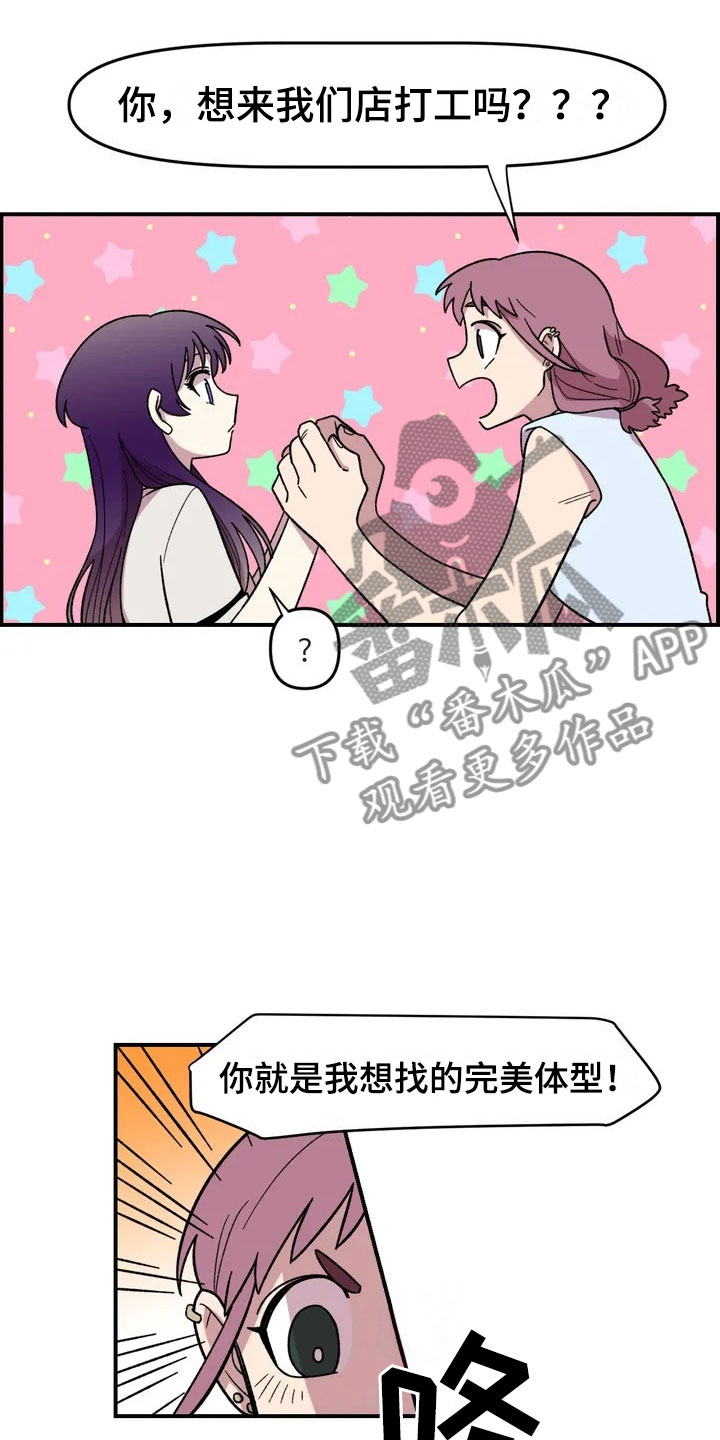 雨后少女漫画,第11章：模特2图