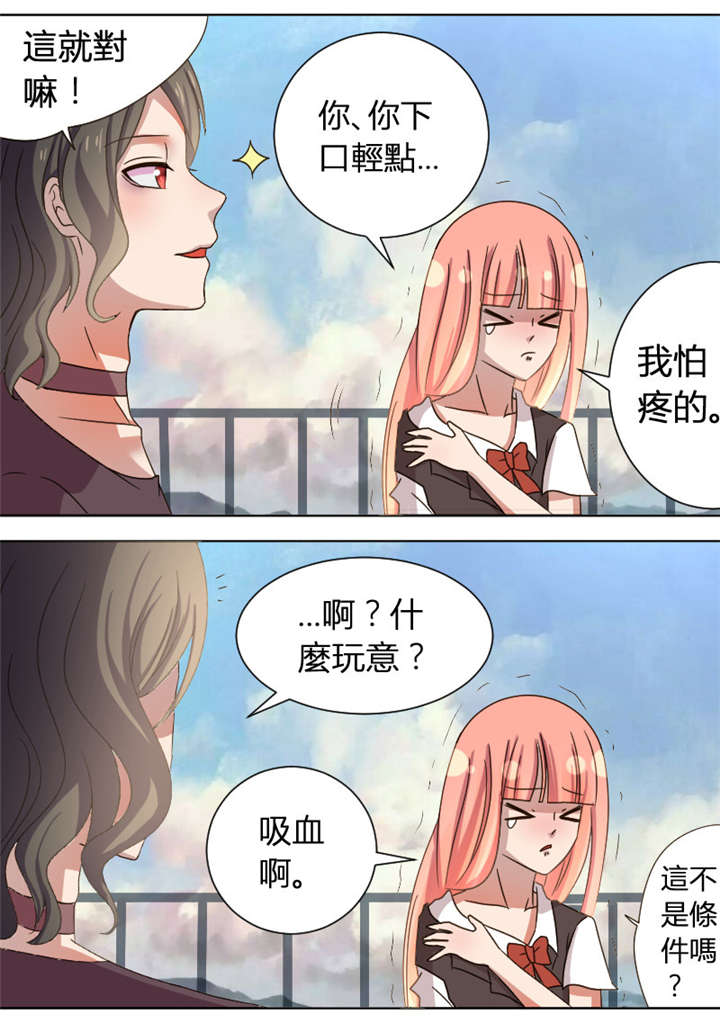 吸血鬼邻居漫画,第12章：条件是暖床1图