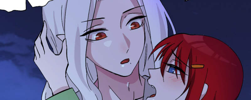 吸血鬼邻居漫画,第91章：初吻被夺走3图