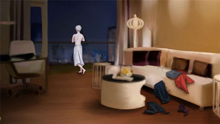 我的男友是明星漫画,第54章：回国了？1图