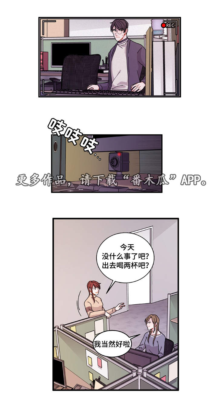 连锁效应壁纸漫画,第21章：盯着你5图