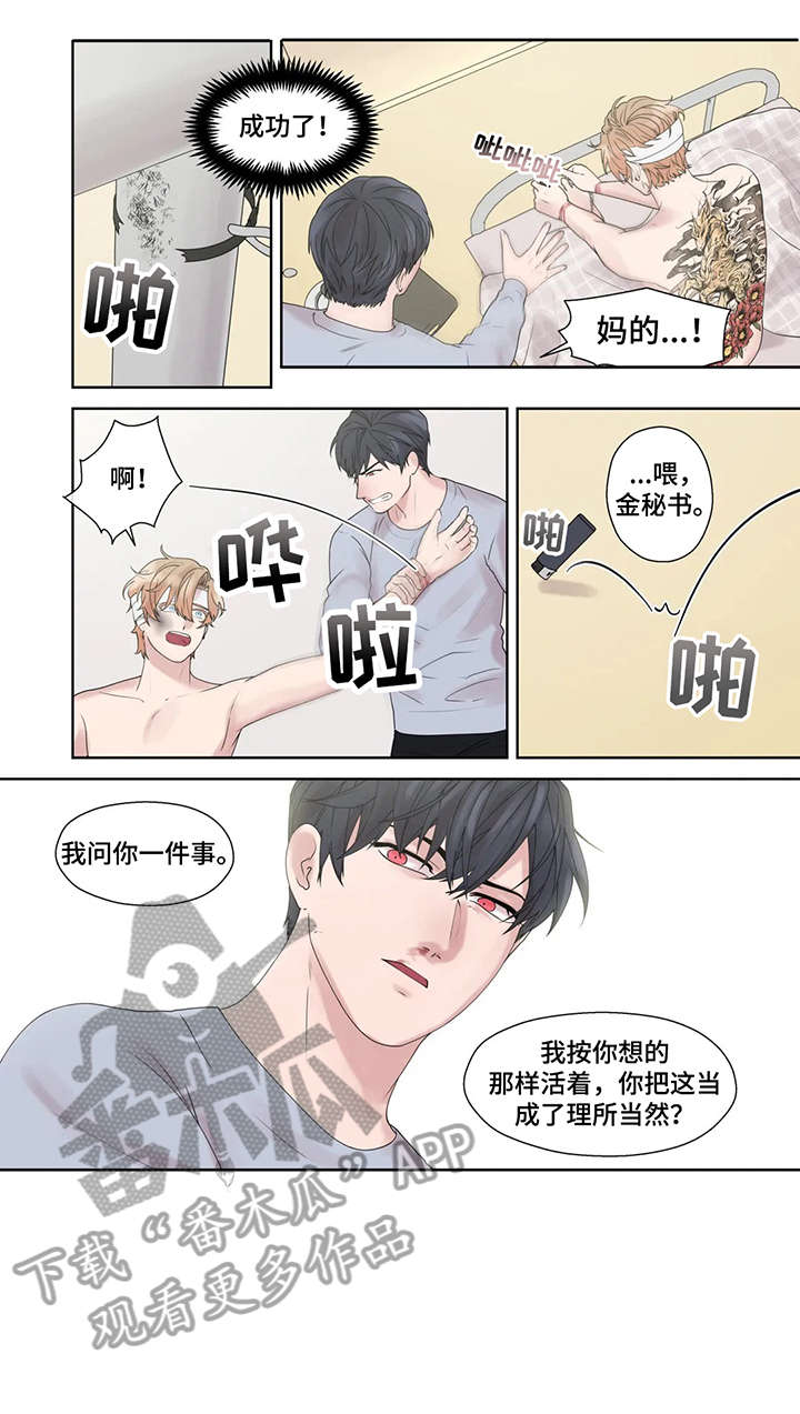 月光独奏短视频漫画,第51章：他不在1图
