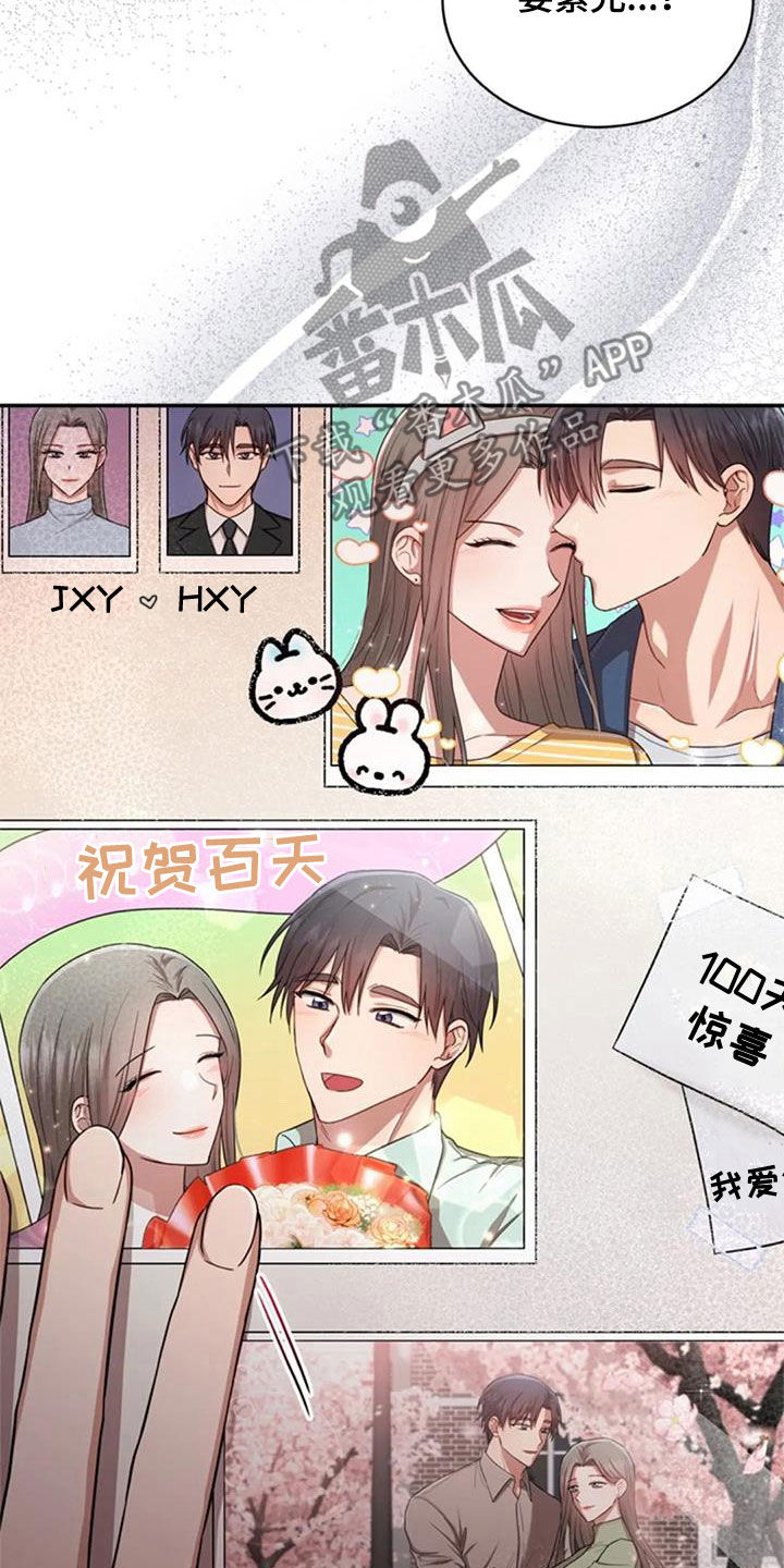烦恼的冬天漫画,第37章：相册1图