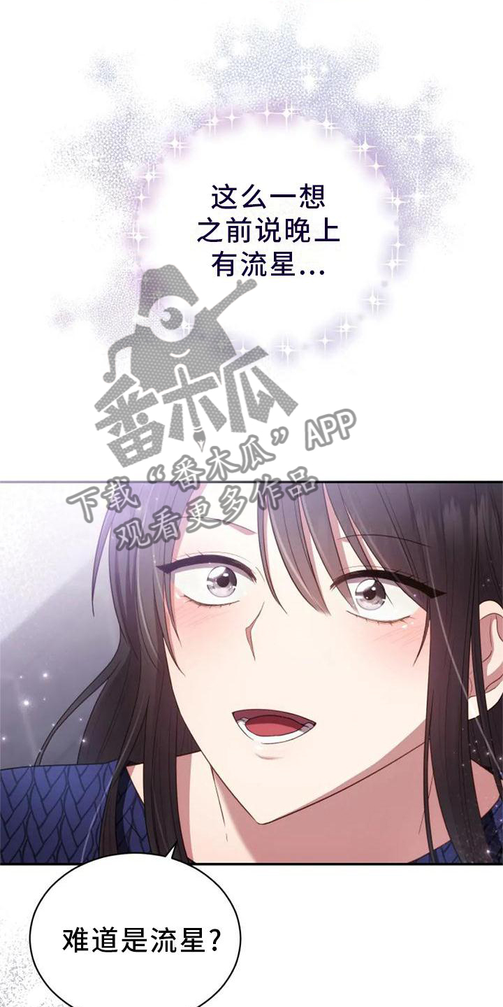烦恼的冬天漫画,第46章：流星4图