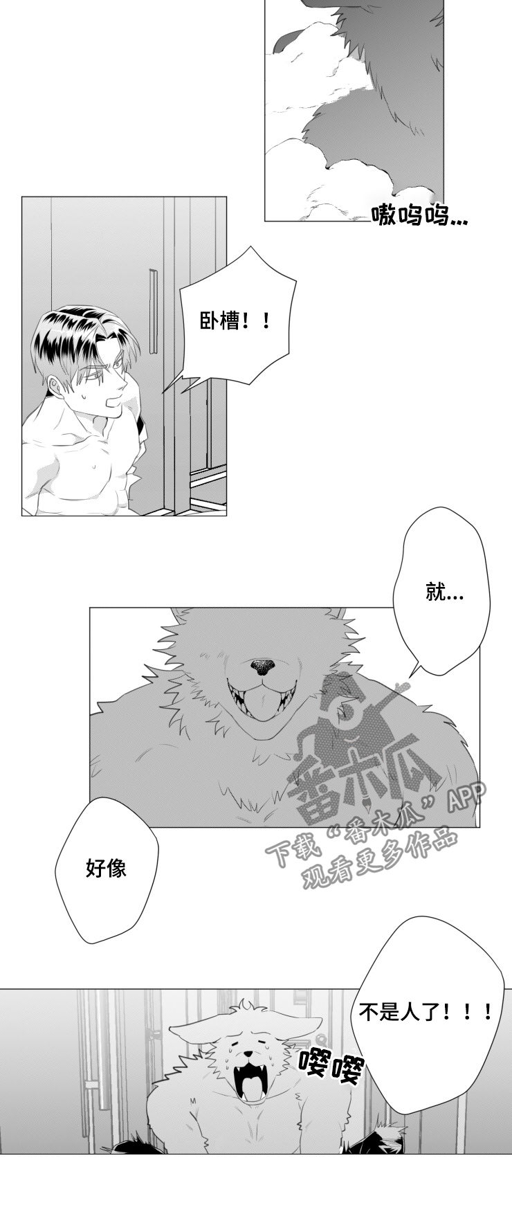 危险计划漫画,第33章：变成狗4图