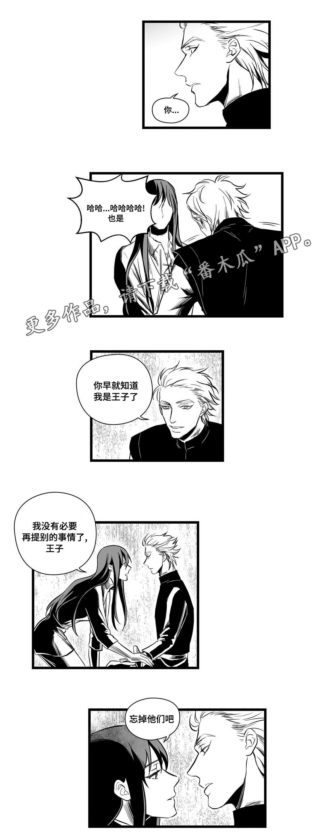 巫师与王子漫画,第10章：真面目1图