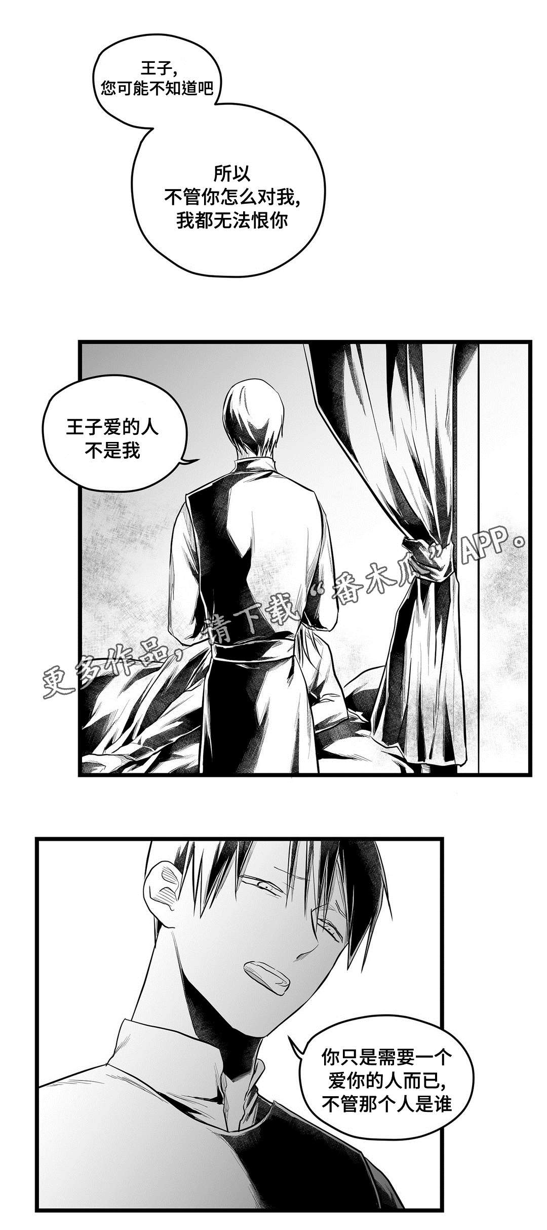 巫师与王子漫画,第55章：爱上5图