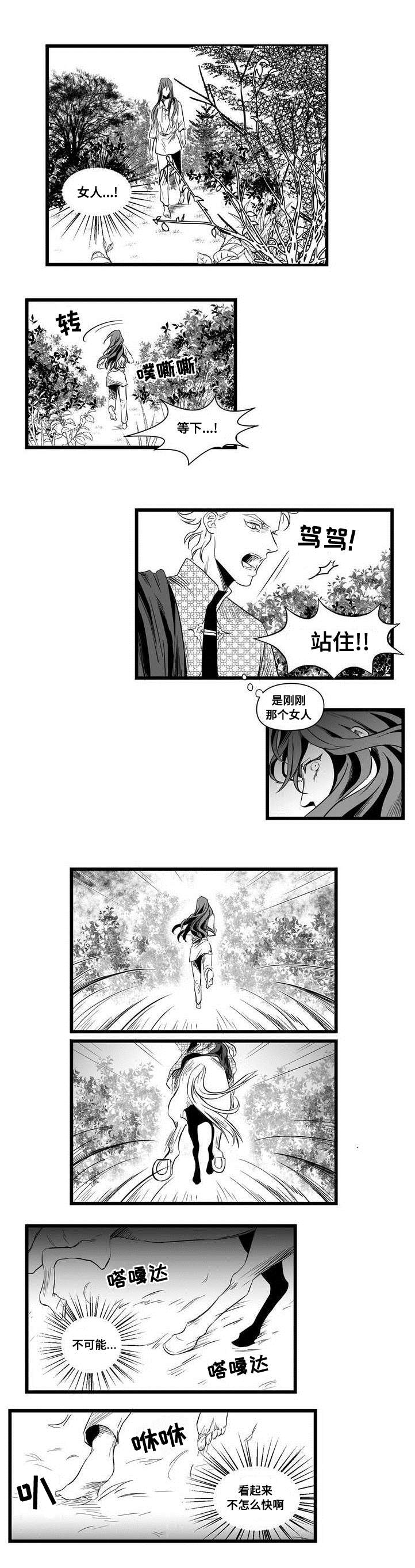 巫师与王子漫画,第1章：女巫4图
