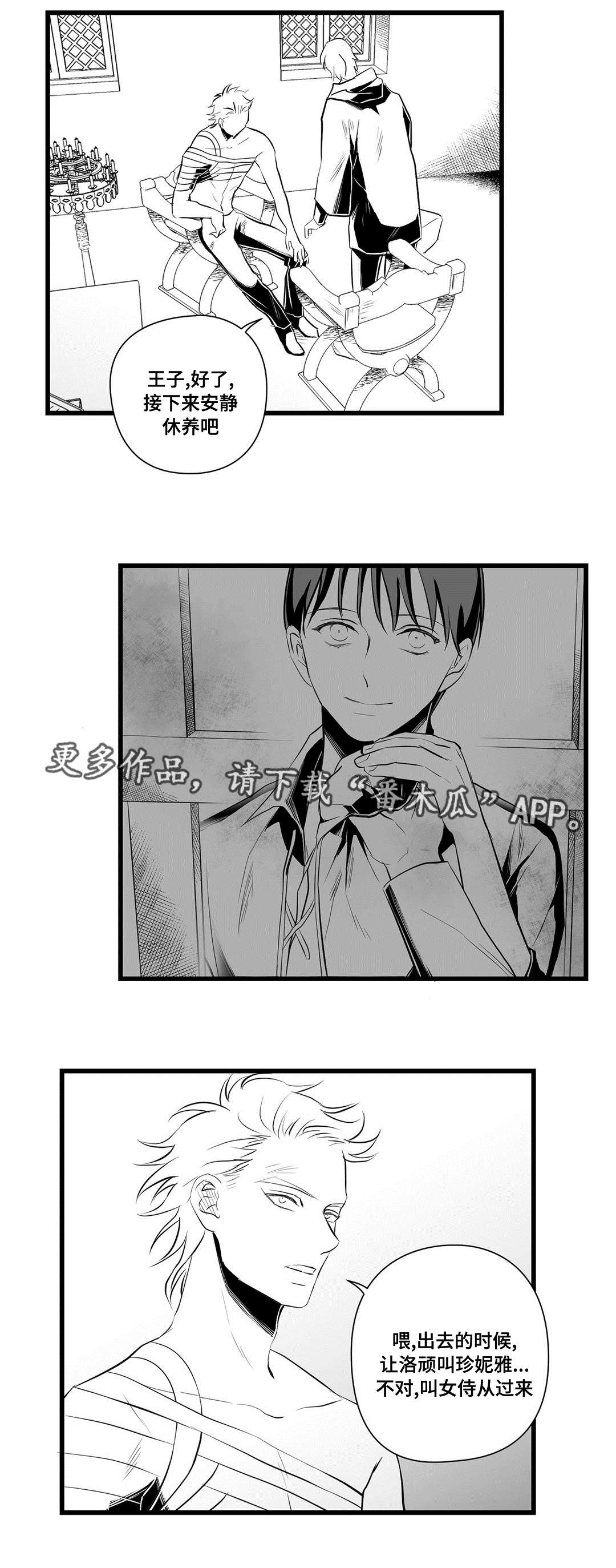 巫师与王子漫画,第35章：一模一样3图