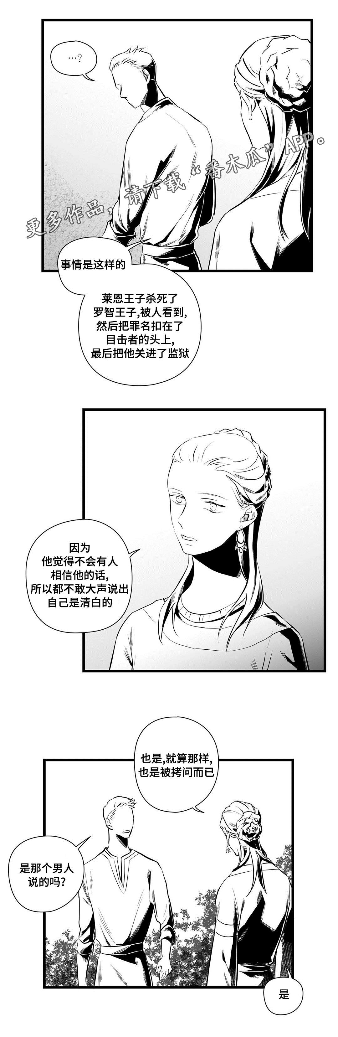 巫师与王子漫画,第36章：隐瞒着什么5图