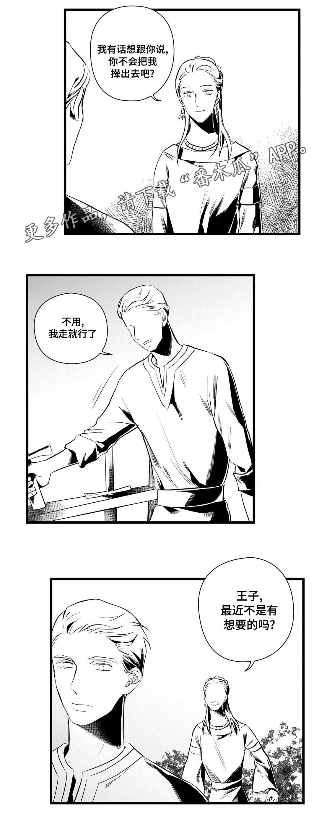 巫师与王子漫画,第36章：隐瞒着什么2图