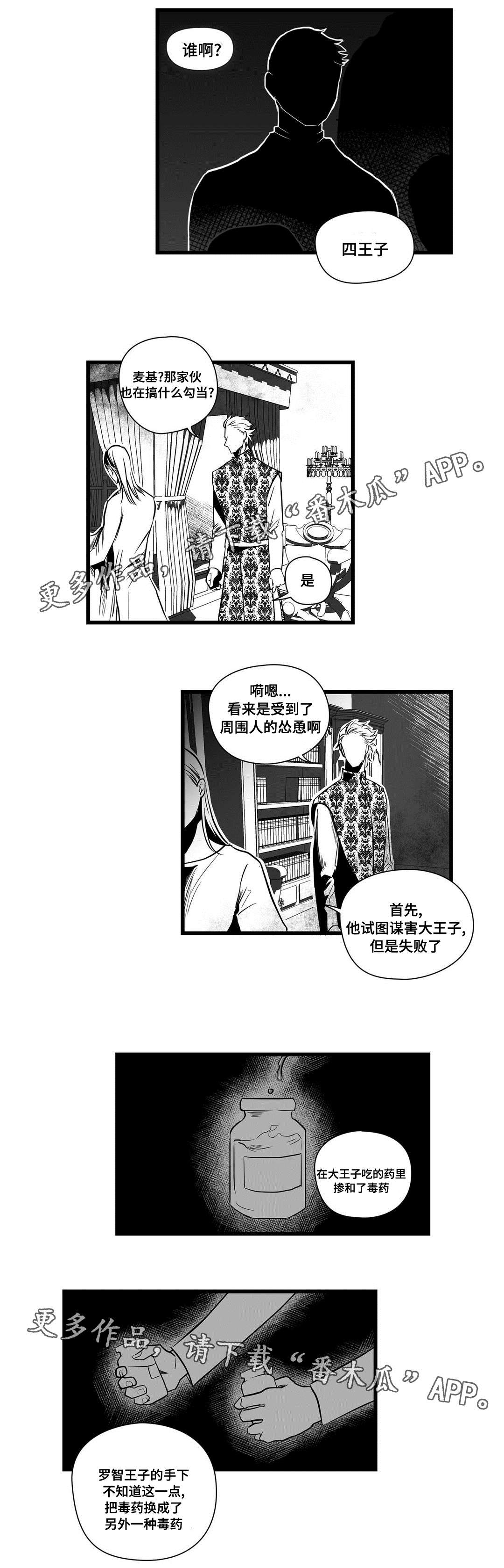 巫师与王子漫画,第13章：四王子3图