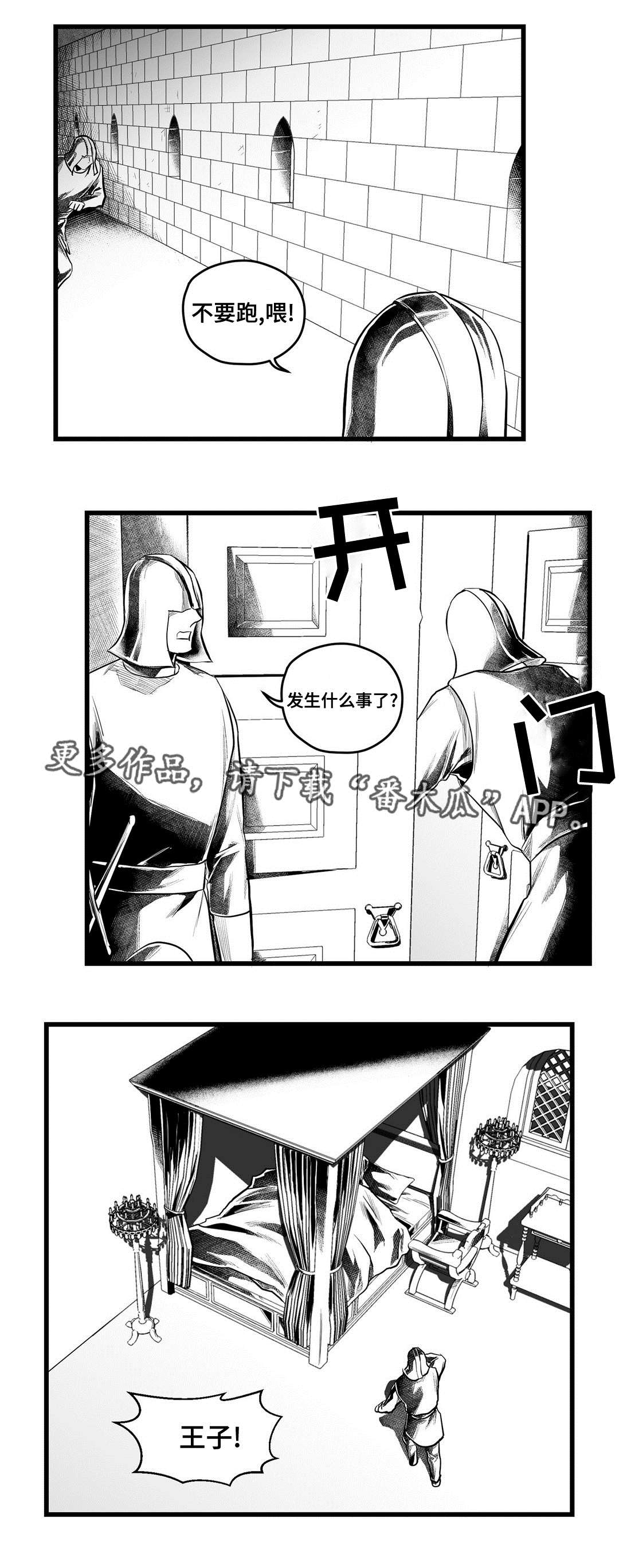 巫师与王子漫画,第54章：出逃4图