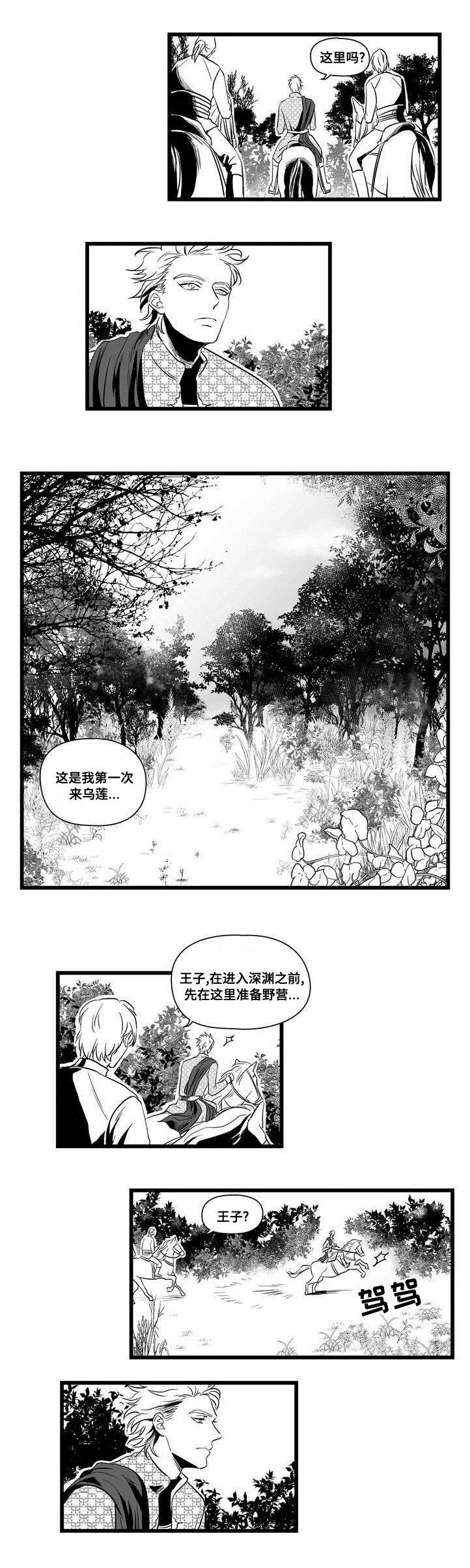巫师与王子漫画,第1章：女巫1图