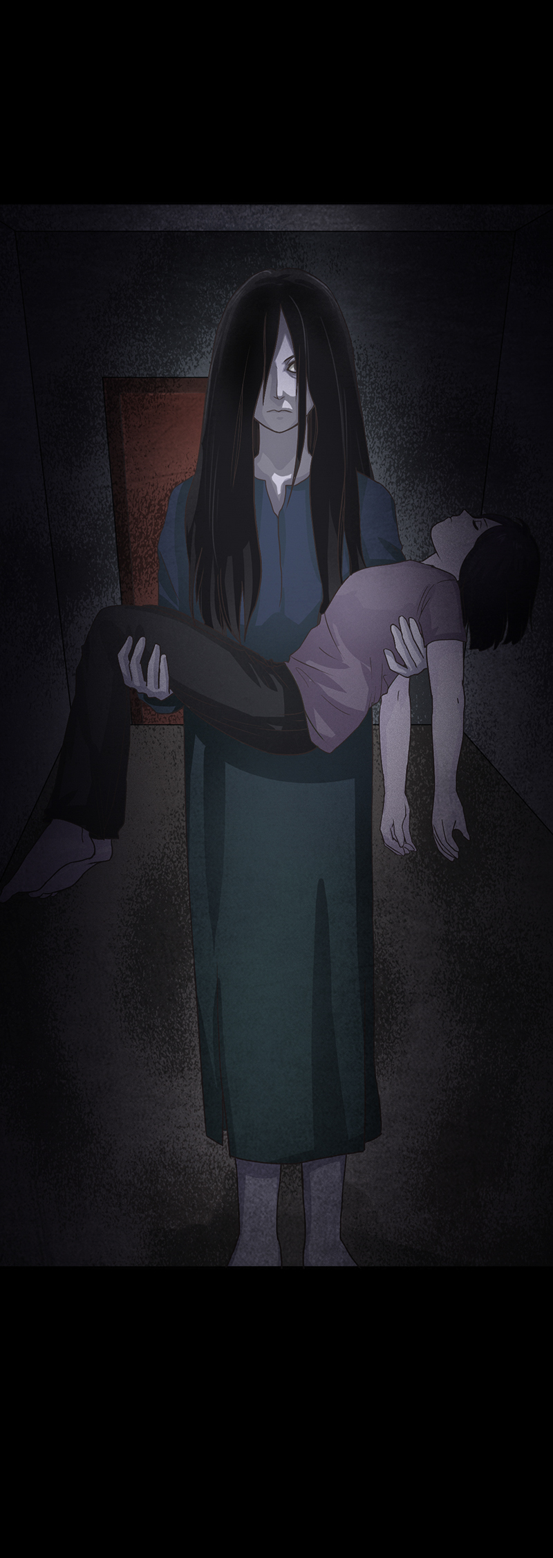 尸妻漫画,第8章：夜半敲门声5图