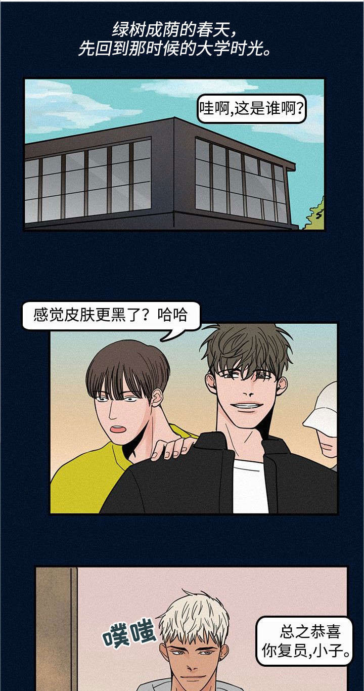 迷画人漫画,第3章：学弟1图
