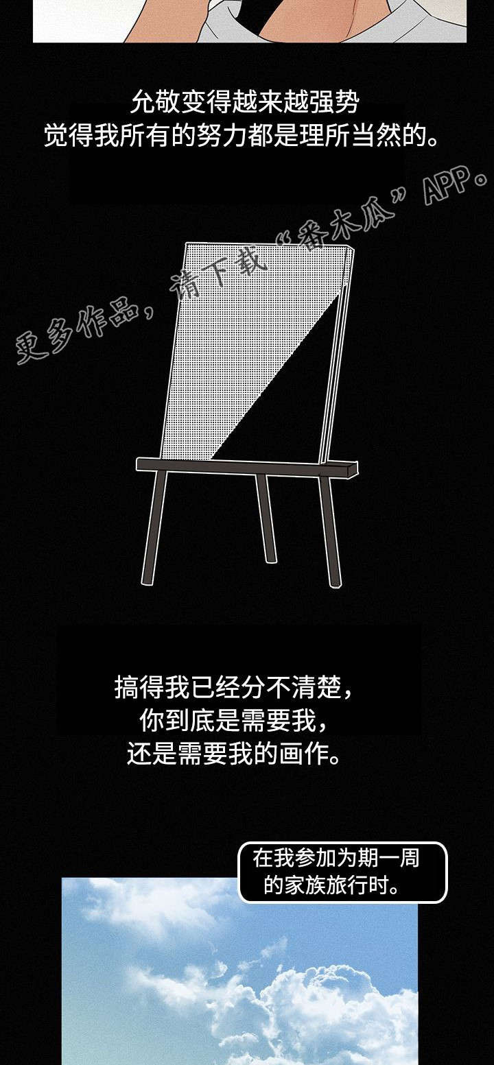 迷画人漫画,第8章：难以置信5图