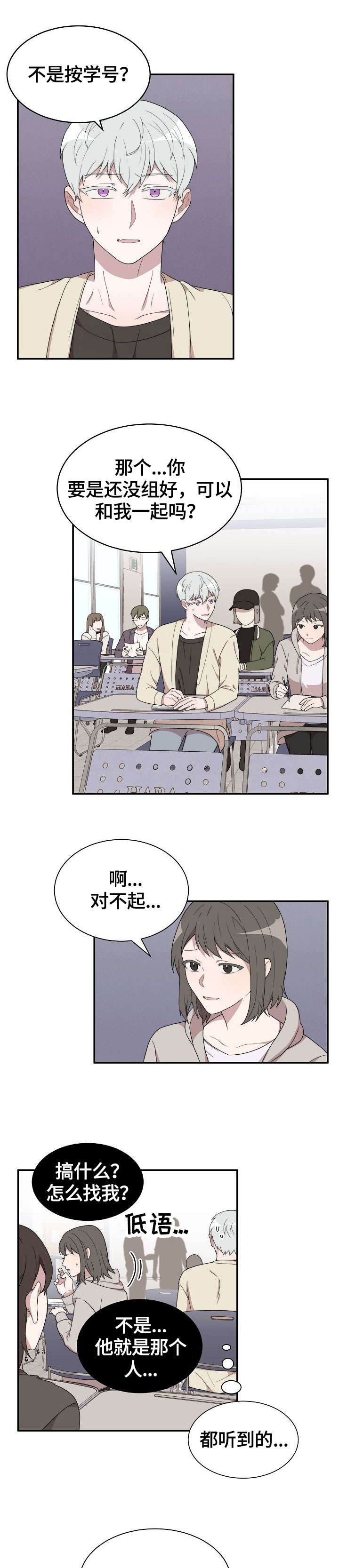 半梦魔漫画,第6章：分组2图